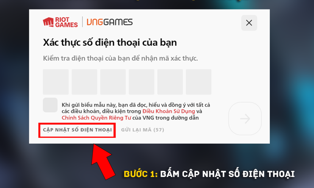Hướng Dẫn Xác Thực Số Điện Thoại Riot Games (VNG)