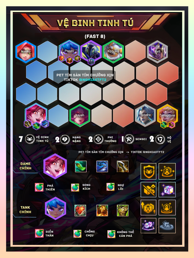 đội hình meta tft 15.5