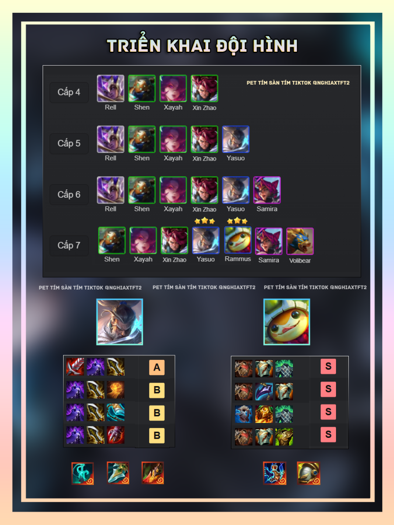 đội hình yasuo rammus tft 15.4