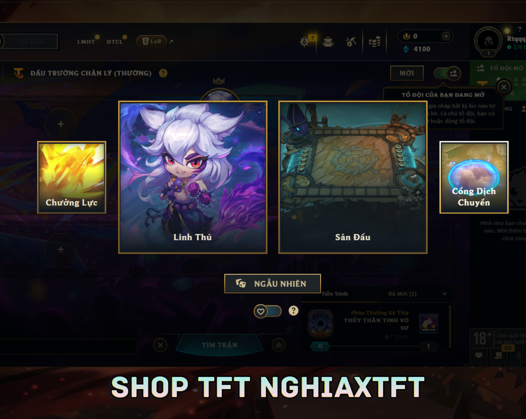Mua acc TFT Sett Song Hồn Hoang Thú giá rẻ - Shop NghiaxTFT