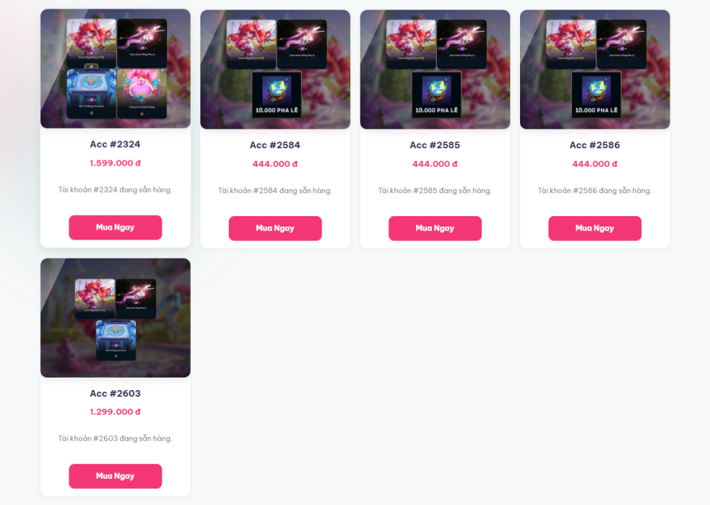 gwen hồng pha lê tí nị giá