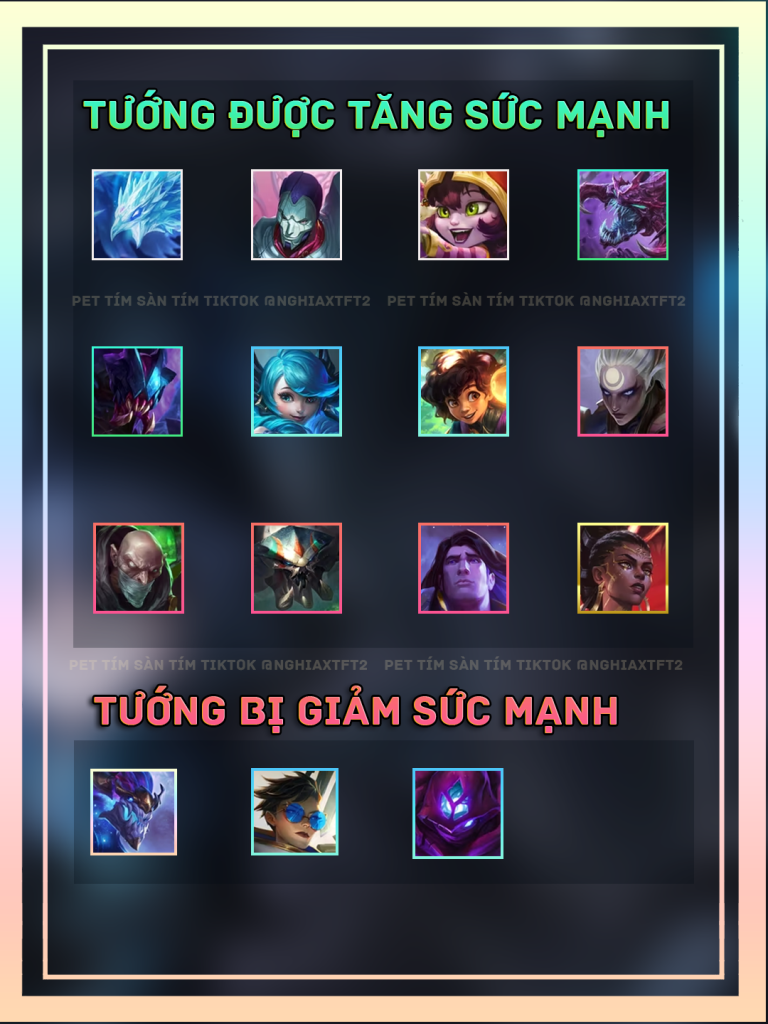 cập nhật tft 16.8