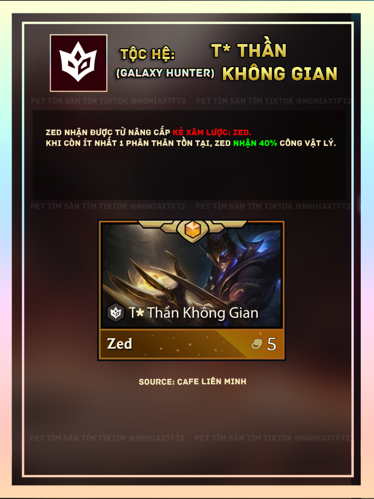 tộc hệ tử thần không gian tft mùa 17