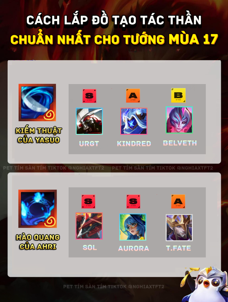 tạo tác thần mùa 17